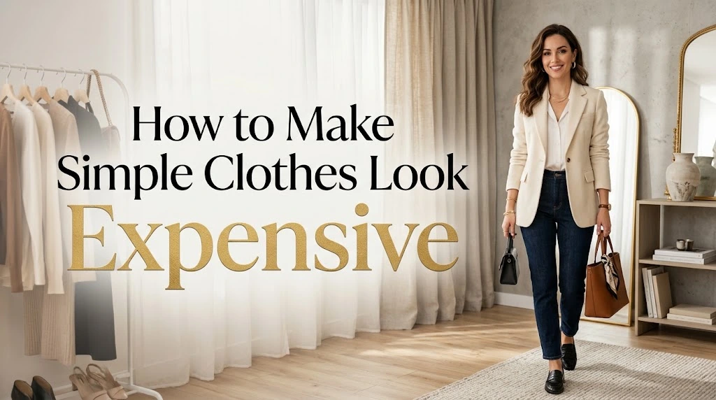 How to Make Simple Clothes Look Expensive