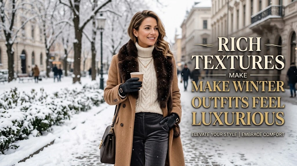 Rich Textures Make Winter Outfits Feel Luxurious