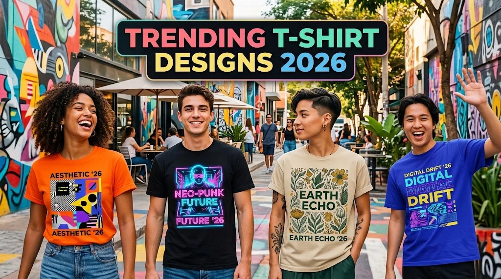 trending t-shirt designs 2026