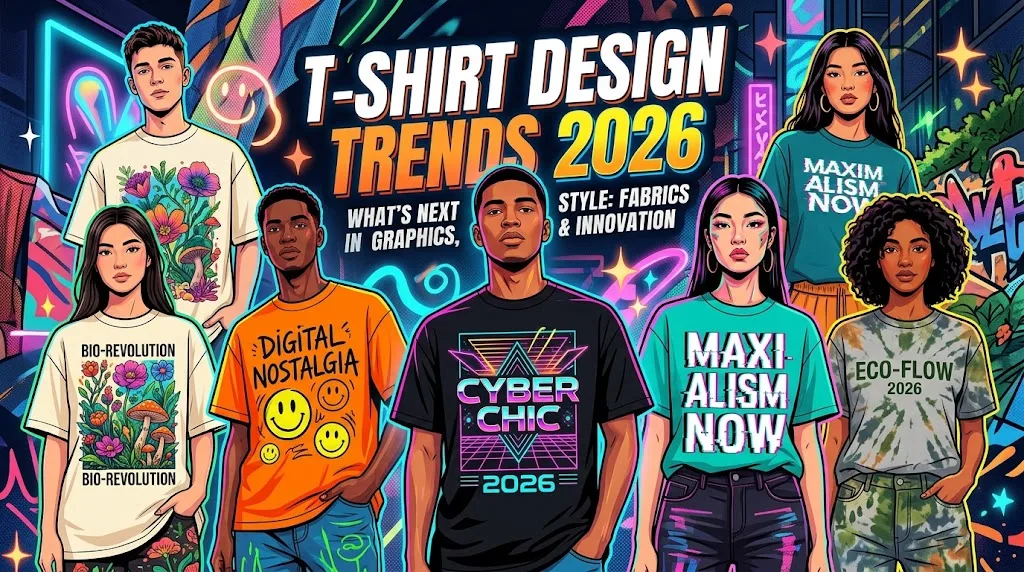 t-shirt design trends 2026