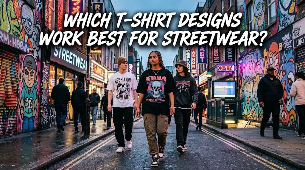 Which T-Shirt Designs Work Best for Streetwear?